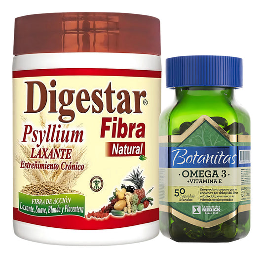 Digestar Fibra Natural Y Omega 3 Natural
