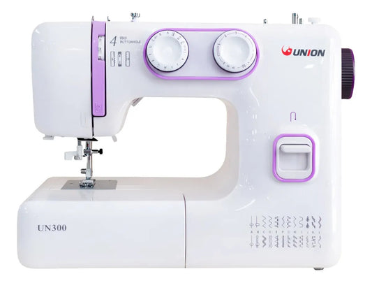 Máquina De Coser Familiar Union Un300 24 Puntadas Morado