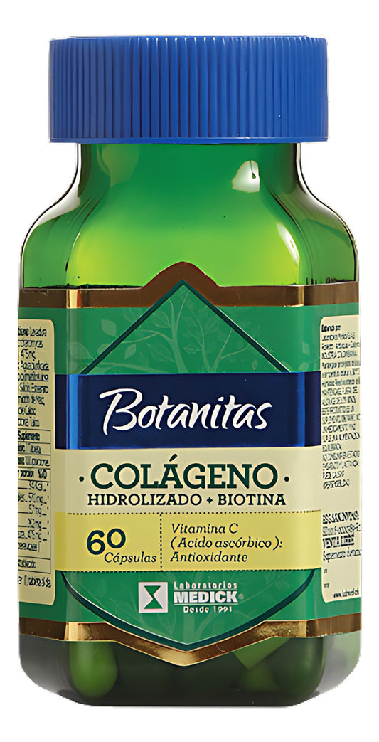 Colageno Hidrolizado Biotina 60 Capsulas X2