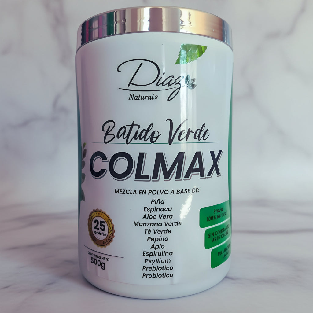 Colon Natural Batido Verde X2 Natural