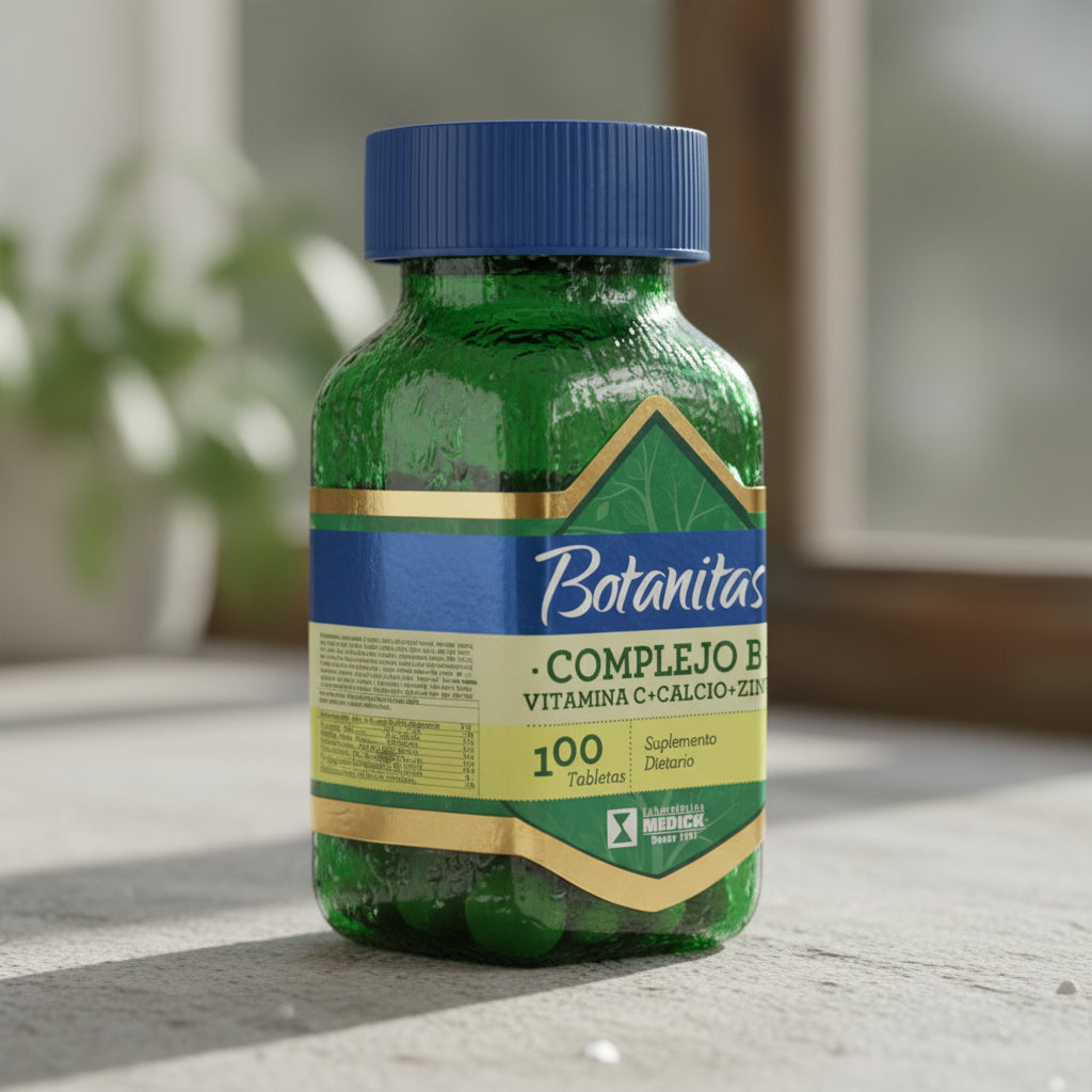 Complejo B Vitamina C Calcio Zi Natural