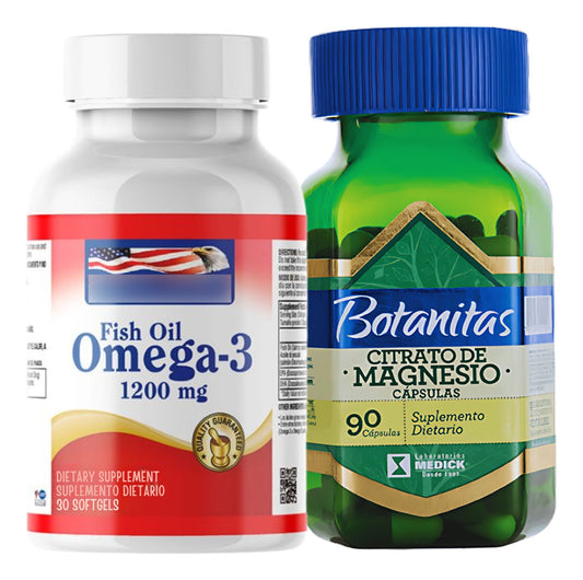 Omega 3 Healthy 30 Citrato De Magnesio Natural