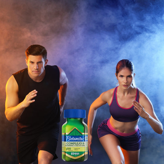 Complejo B + Vitamina C + Calcio + Zinc Marca Botanitas