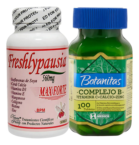 Freshlypausia Para Menopausia Y Complejo B