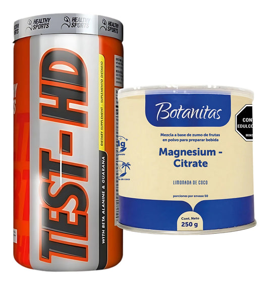 Kit Test-hd X60 + Magnesium Citrate Natural