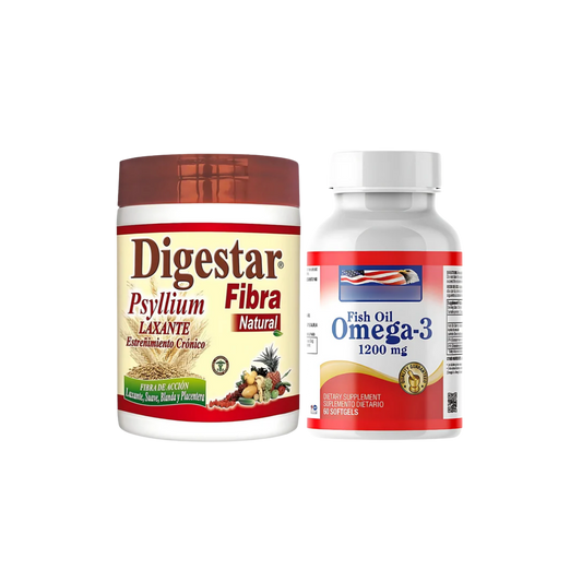 Digestar Fibra Natural Y Omega3 Healthy America Natural