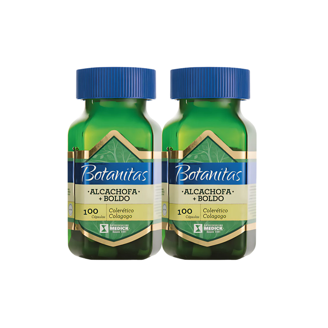 Suplemento Alcachofa + Boldo Promo X2 Natural