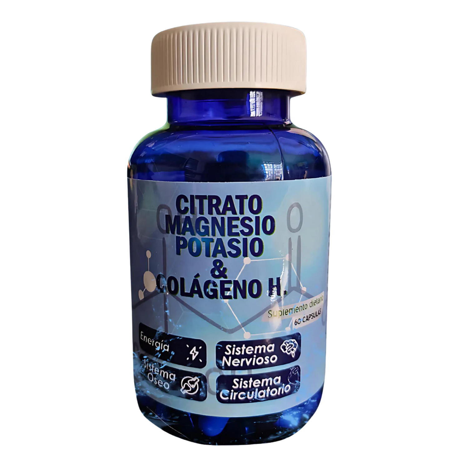Citrato De Magnesio Potasio Y Colágeno