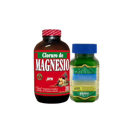 Kit Cloruro Magnesio Y Complejo B Natural