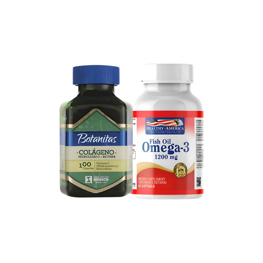 Healthy America Omega 3 Y Colageno Natural