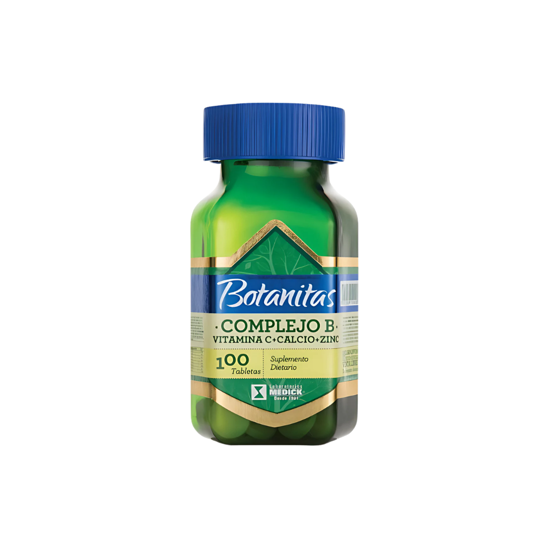 Complejo B Vitamina C Calcio Zi Natural