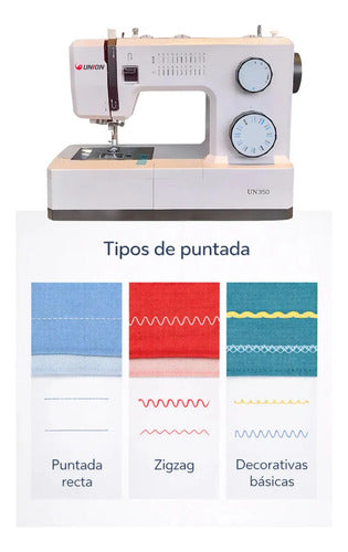 Union Un-350 Máquina De Coser Familiar 110v