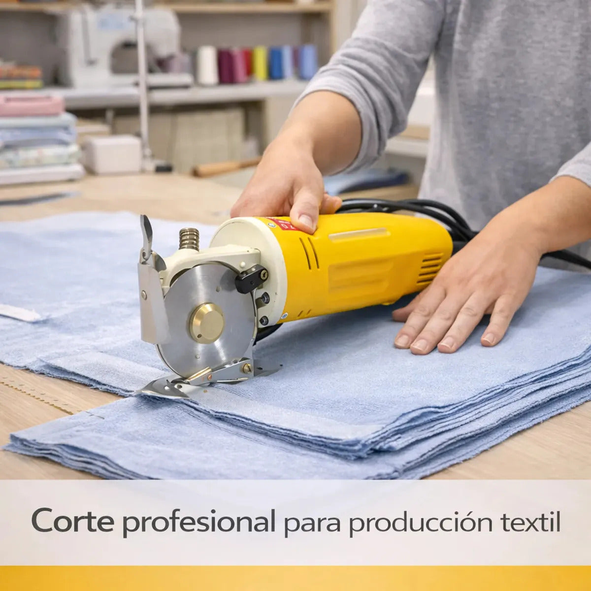 Cortadora De Tela Circular Kingter Rc-70 2.5  Pulgadas 110v