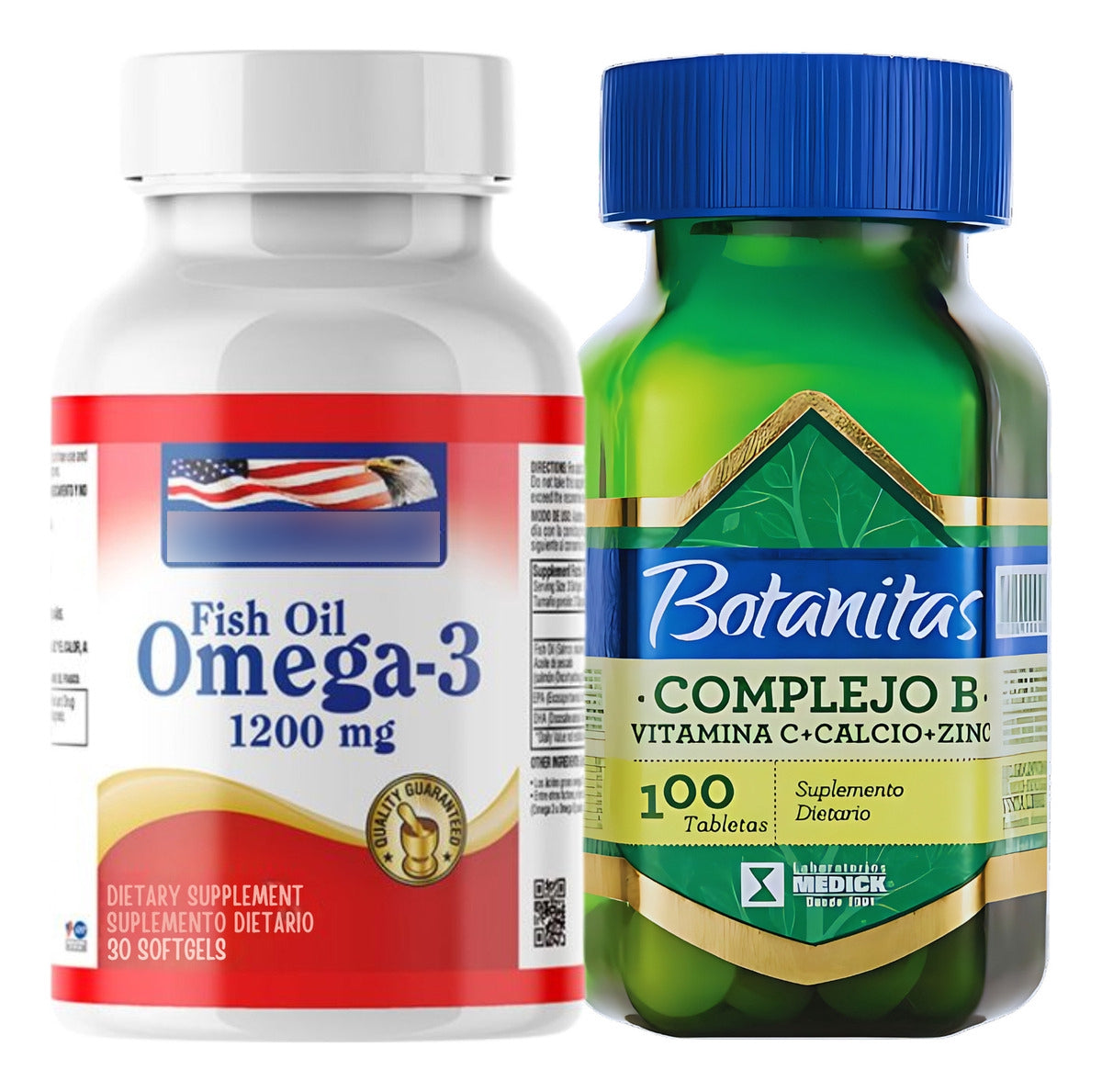 Omega 3 Healthy 30 + Complejo B Natural