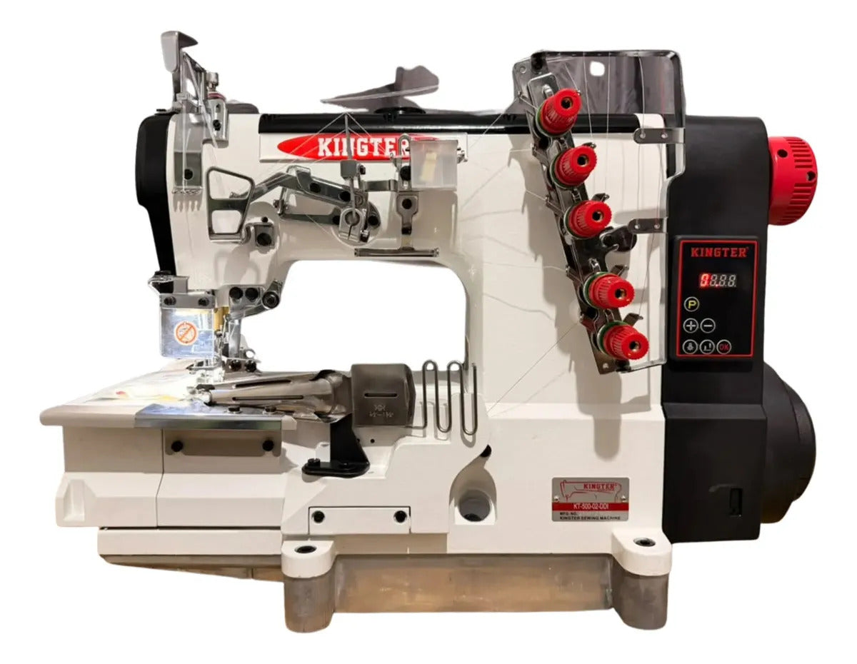 Máquina De Coser Collarín Recubridora Kingter Kt-500-02ddi
