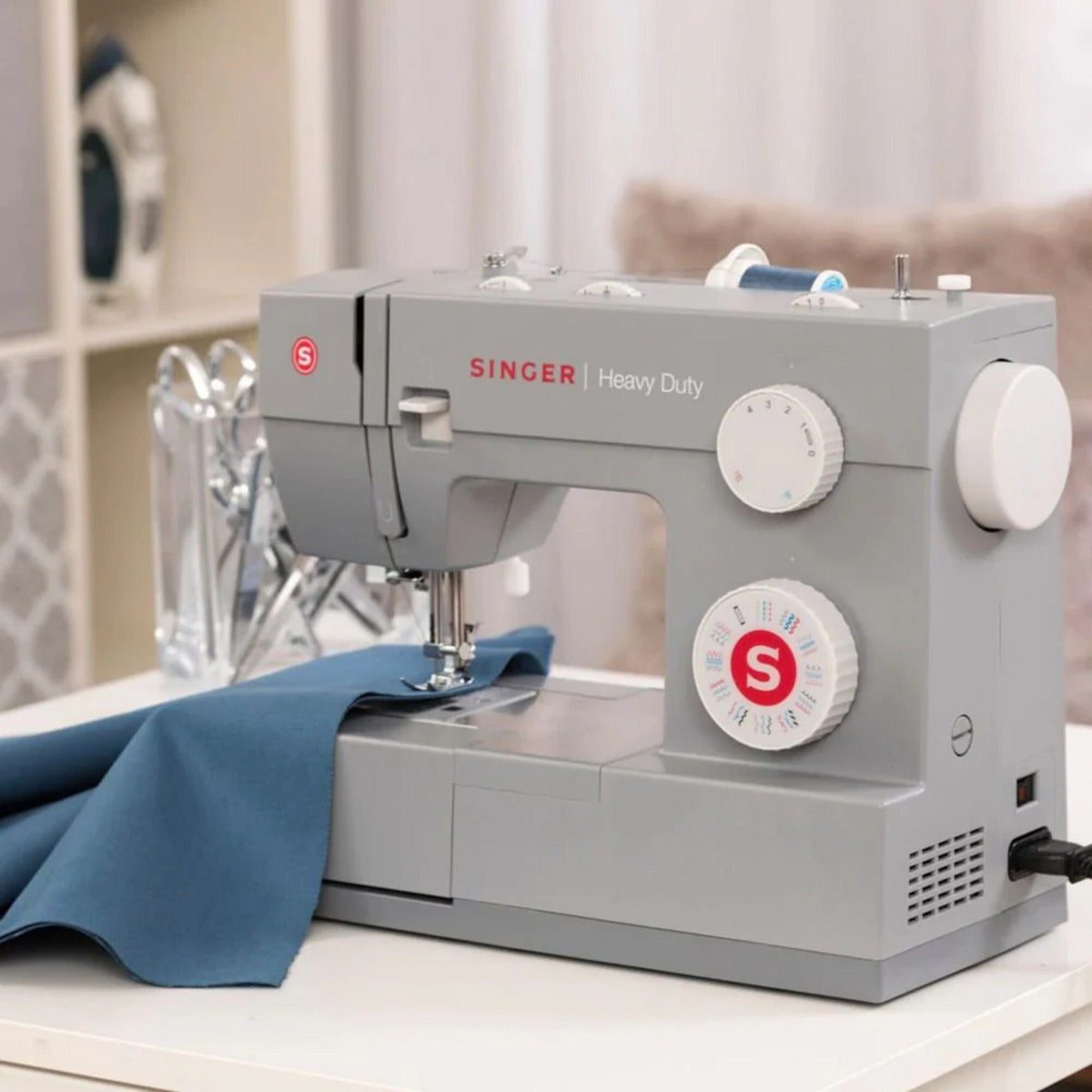 Máquina De Coser Recta Singer Heavy Duty 4452 Original