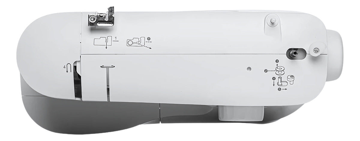 Maquina De Coser Singer M1255 Zigzag Recta Cremallera Ojal