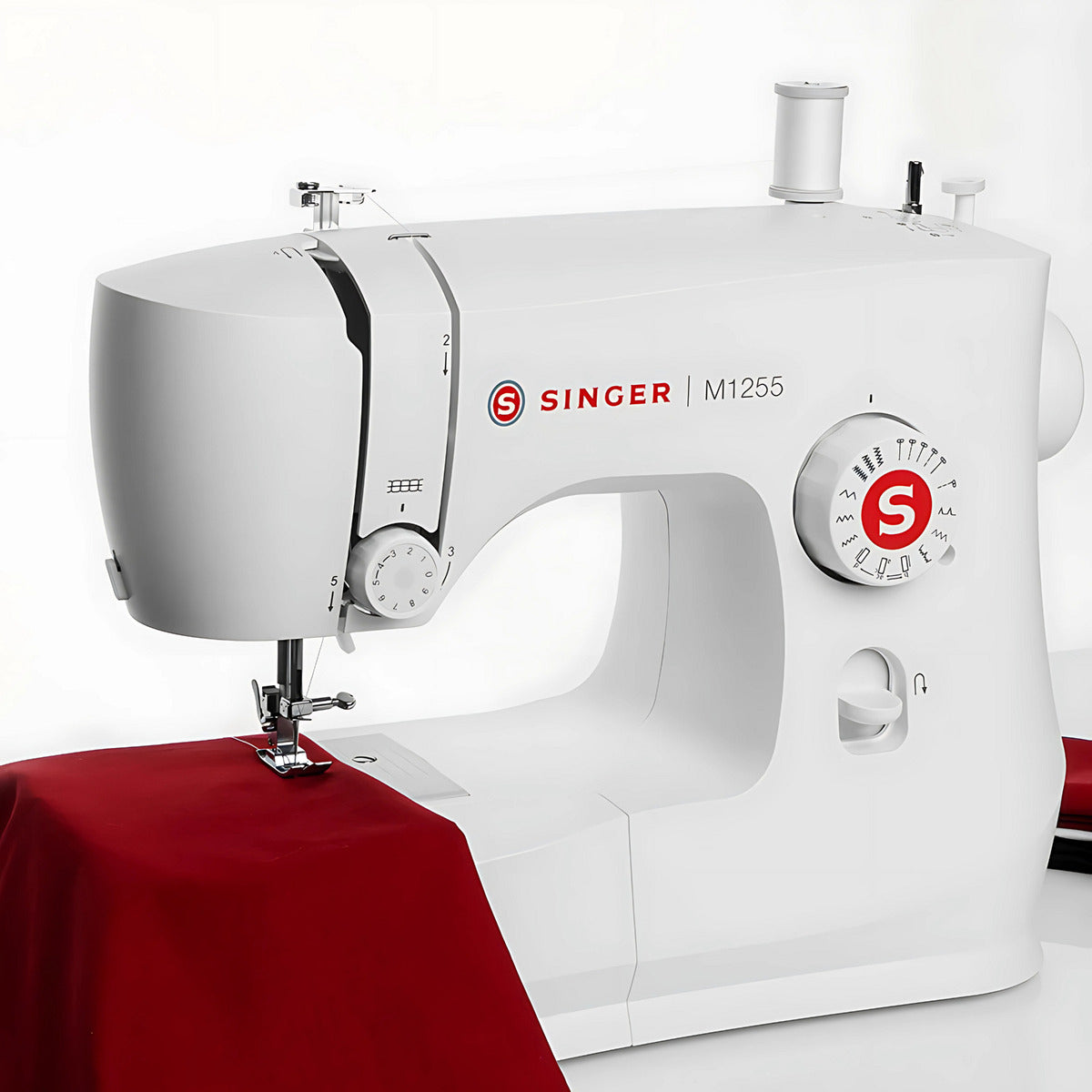 Maquina De Coser Singer M1255 Zigzag Recta Cremallera Ojal
