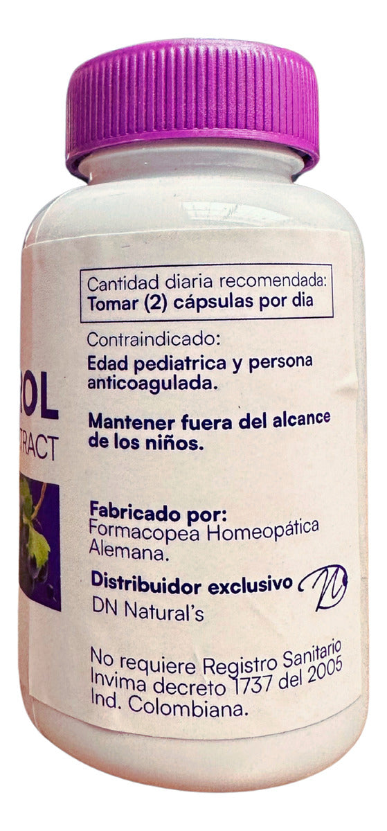 Colageno Hidrolizado Biotina Botanitas + Extracto Vino Rojo Resveratrol