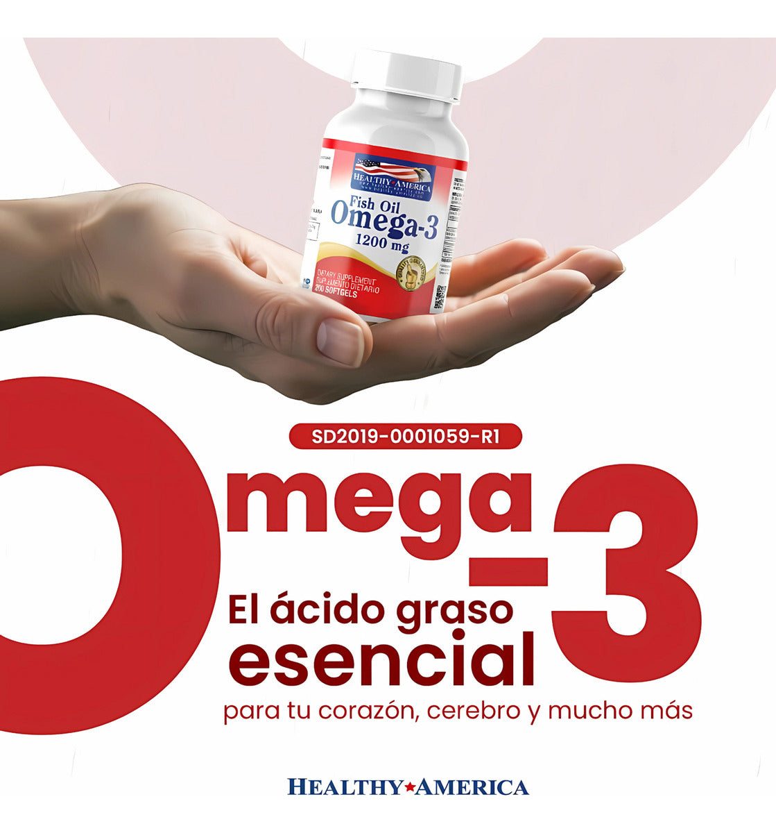 Omega 3 Healthy 30 + Vitamina C - Unidad A $340 Natural