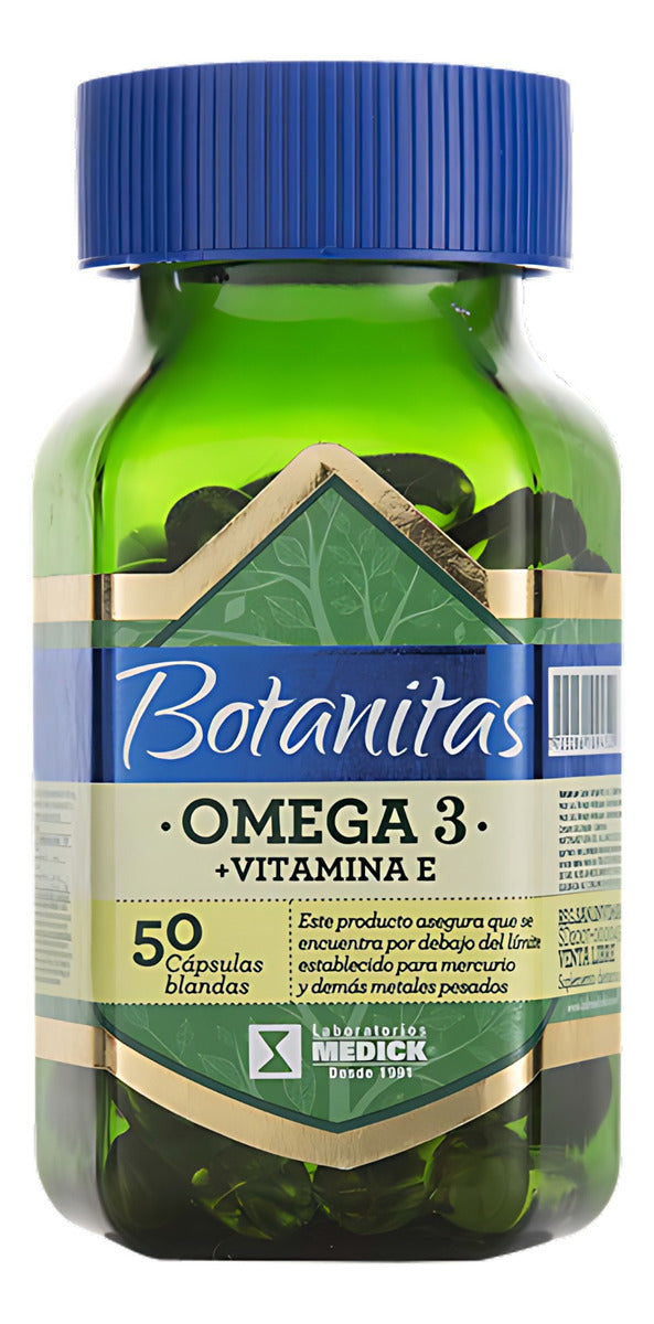 Omega 3 Botanitas + Vitamina E Natural