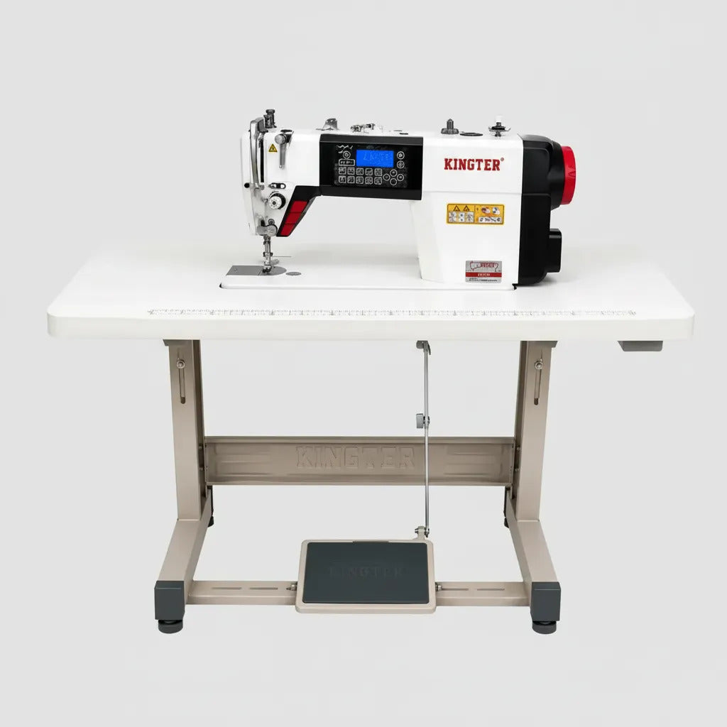 Máquina De Coser Plana Electrónica Kingter Kt-d7-4r