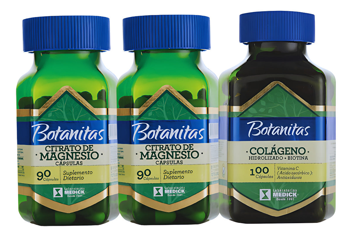 Promo X2 Citrato De Magnesio + Colágeno Hidrolizado + Biotina