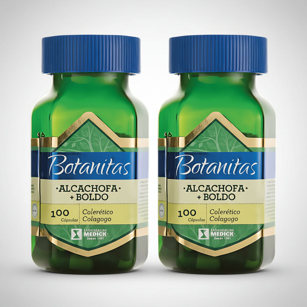 Suplemento Alcachofa + Boldo Promo X2 Natural