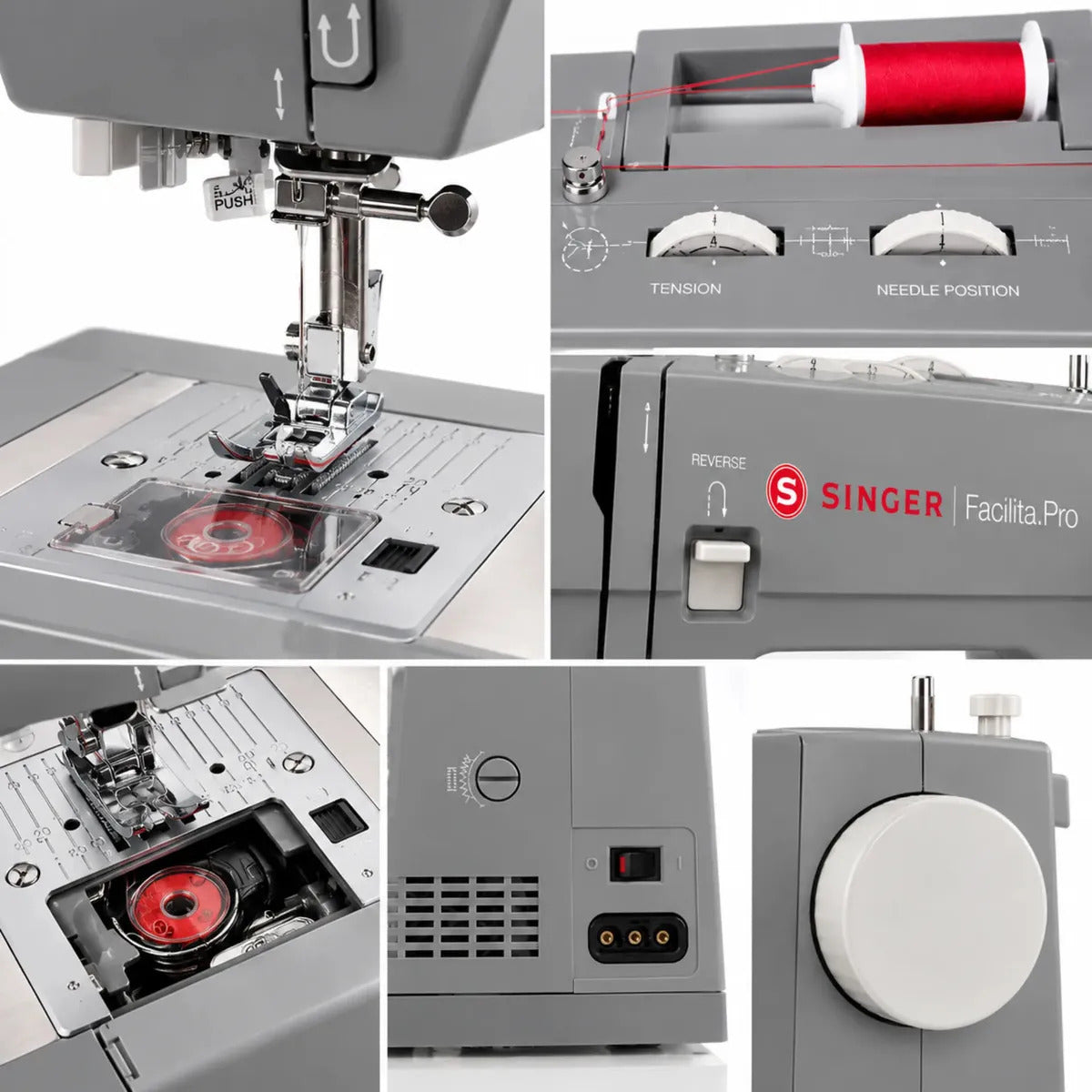 Máquina De Coser Recta Singer  4432 Portable