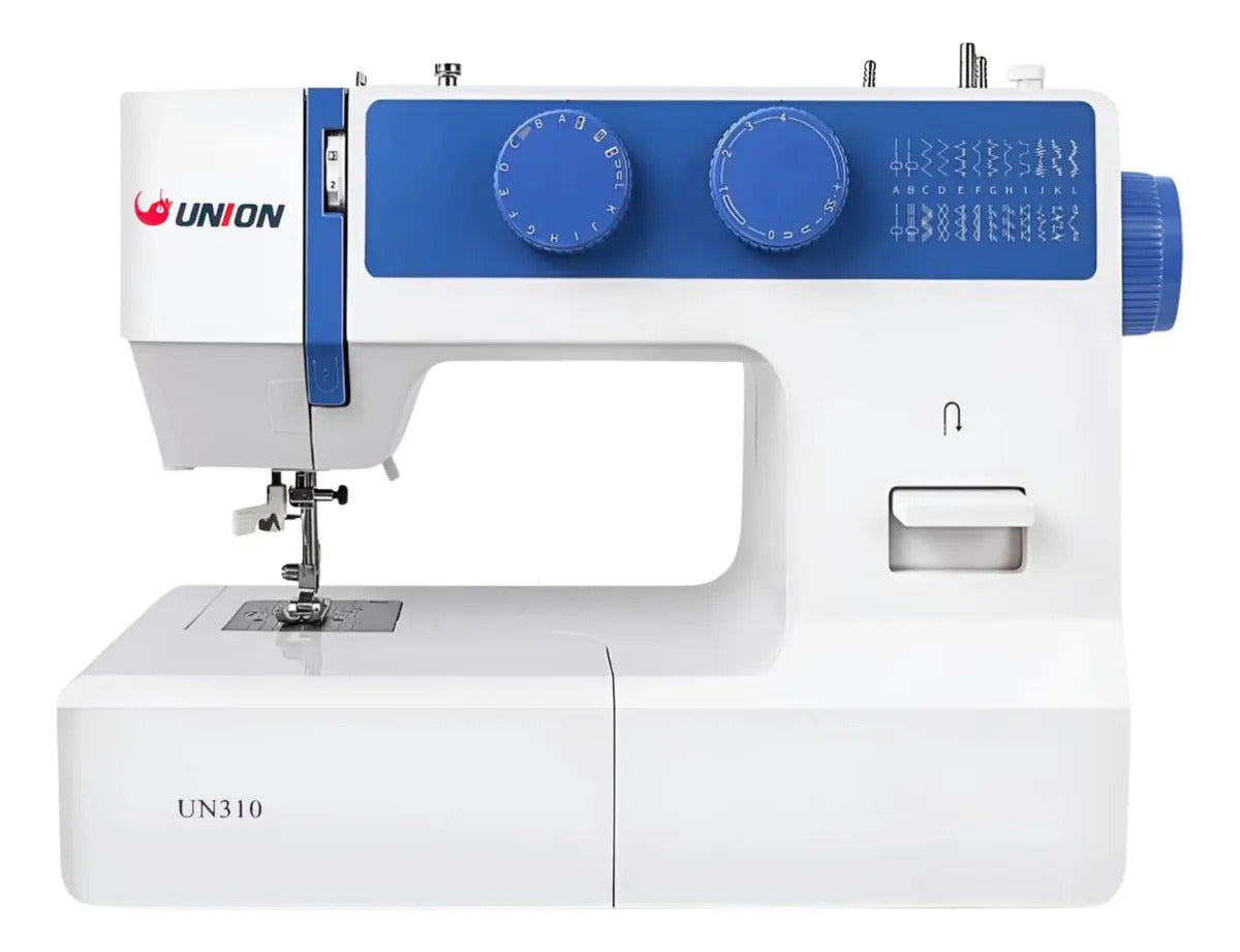 Máquina De Coser Familiar Union Un310 24 Puntadas Azul