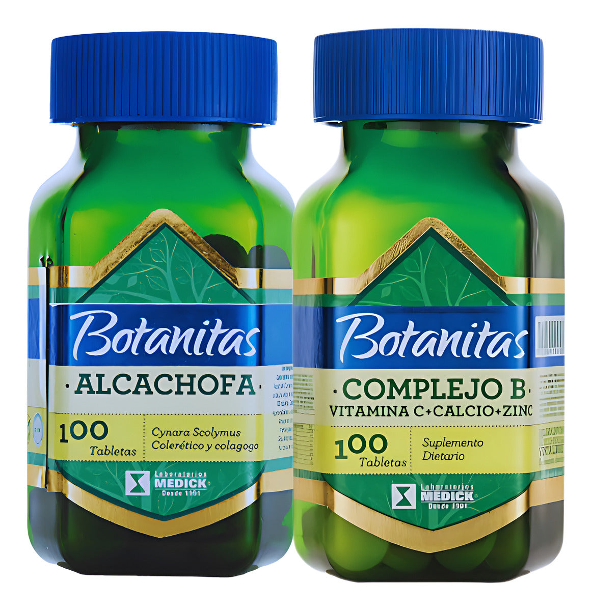 Suplemento Alcachofa Botanitas +complejo B Natural