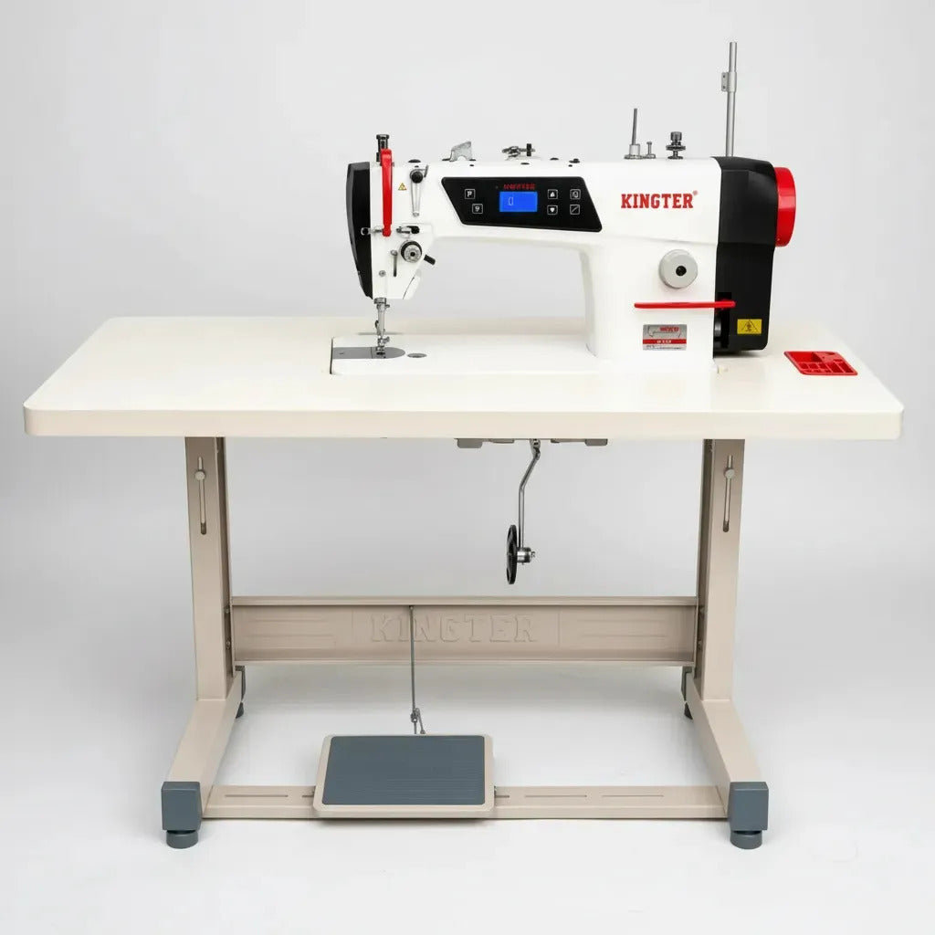 Maquina De Coser Industrial Plana Mecatrónica Kingter Kt D3a