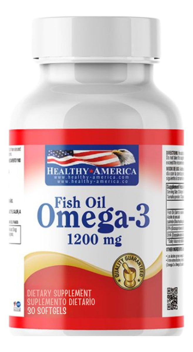 Omega 3 Healthy 30 + Vitamina C - Unidad A $340 Natural
