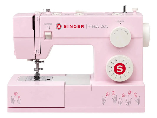 Máquina De Coser Singer Heavy Duty 4411 Rosada Familiar