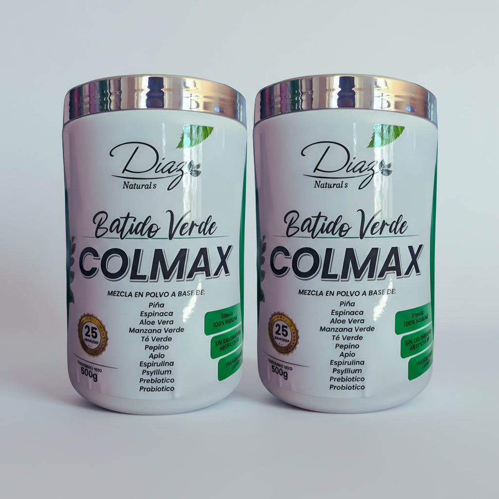 Colon Natural Batido Verde X2 Natural