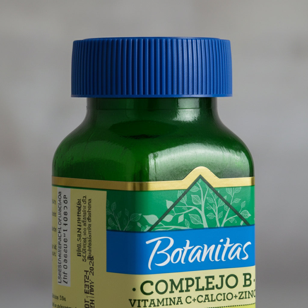 Complejo Vitaminas B1 B2 B6 B12 Natural