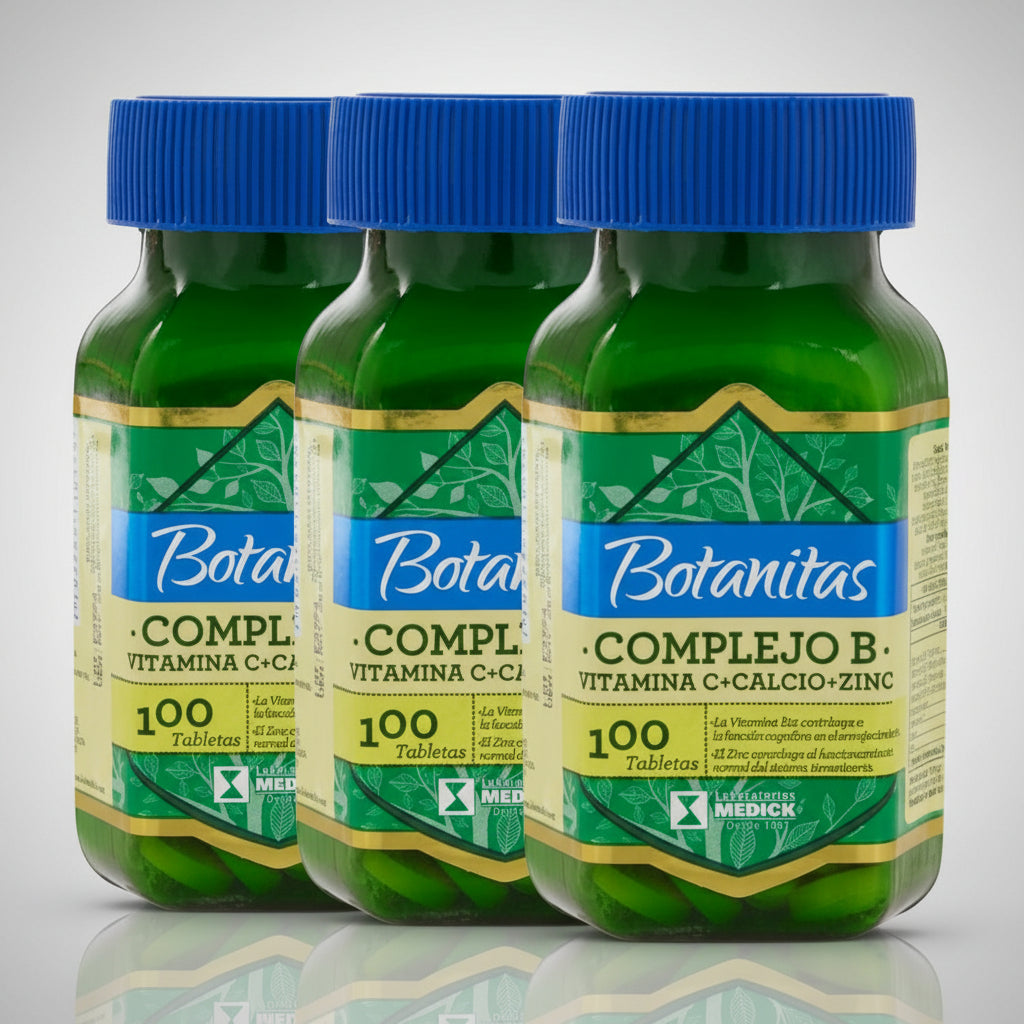 Kit 3 Complejob+calcio+zinc  Natural