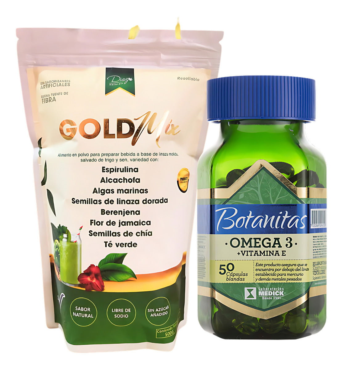 Fibra Digestiva  + Omega 3 Botanitas