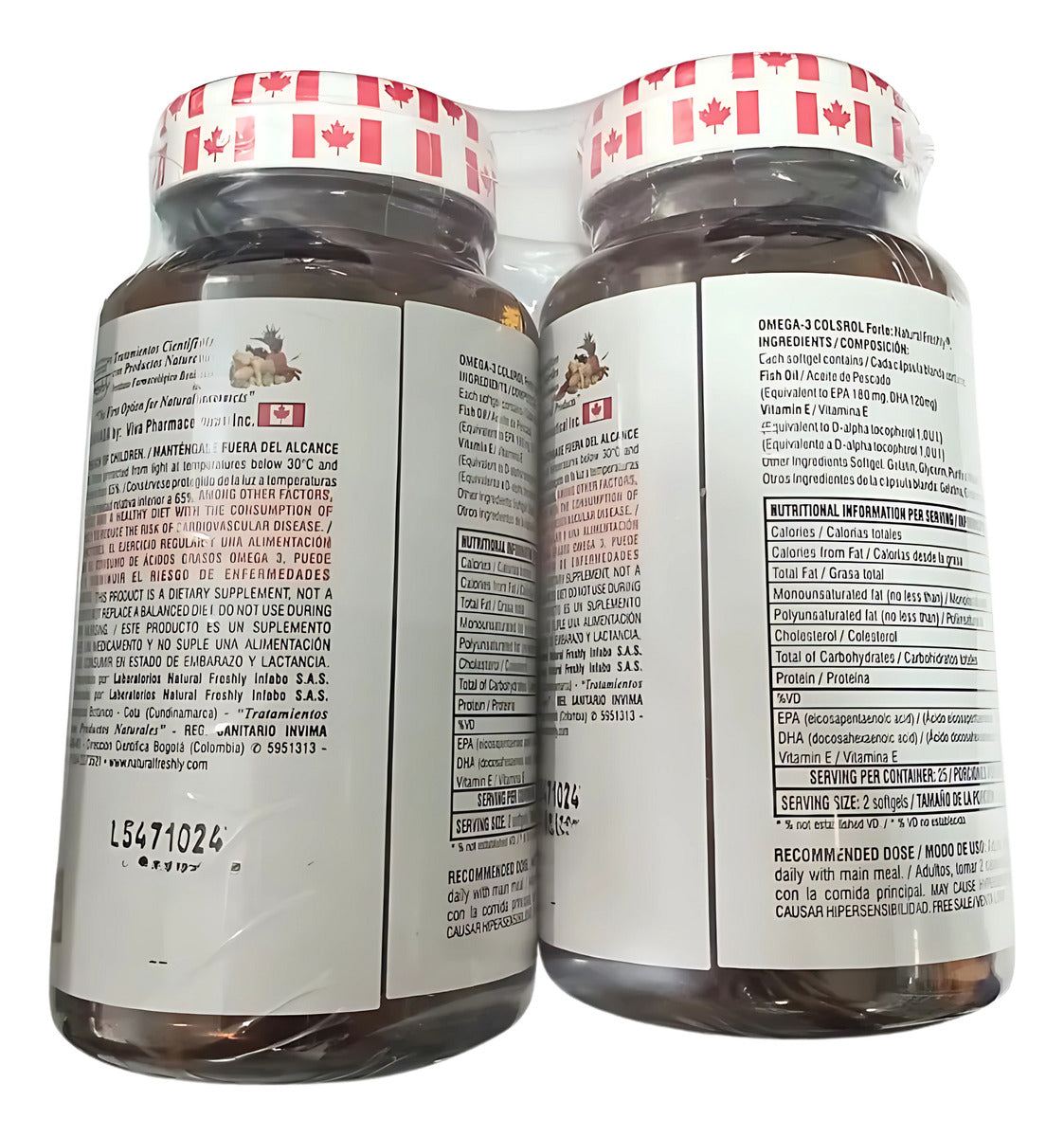 Omega 3 Colsrol Plus Natural Freshly X100 Natural
