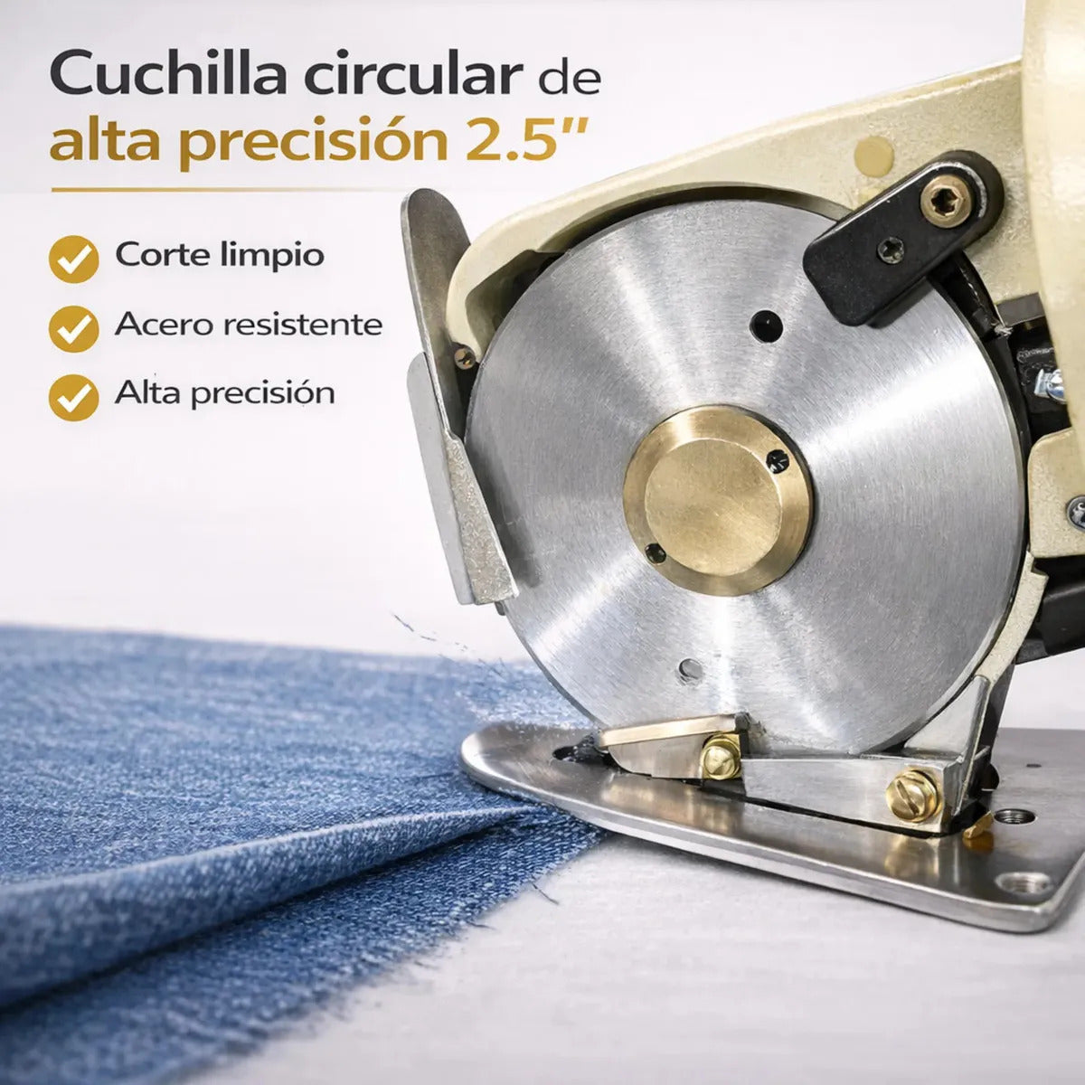 Cortadora De Tela Circular Kingter Rc-70 2.5  Pulgadas 110v