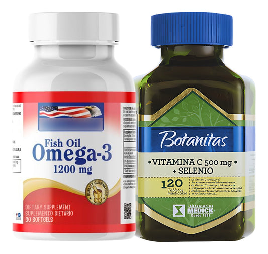Omega 3 Healthy 30 + Vitamina C - Unidad A $340 Natural
