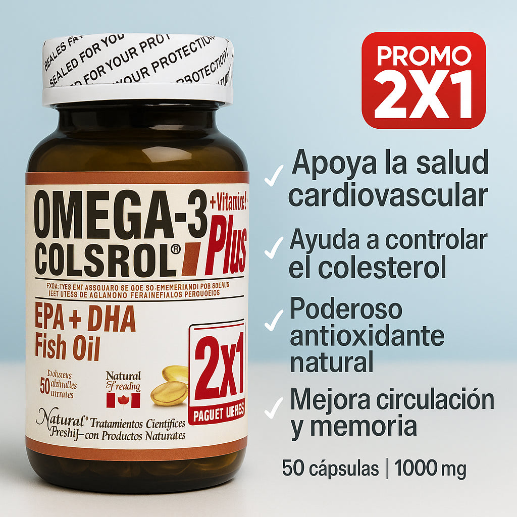 Te Verde Con Hojas De Guanábana Y Jamaica Omega3 Colsrol 2x1