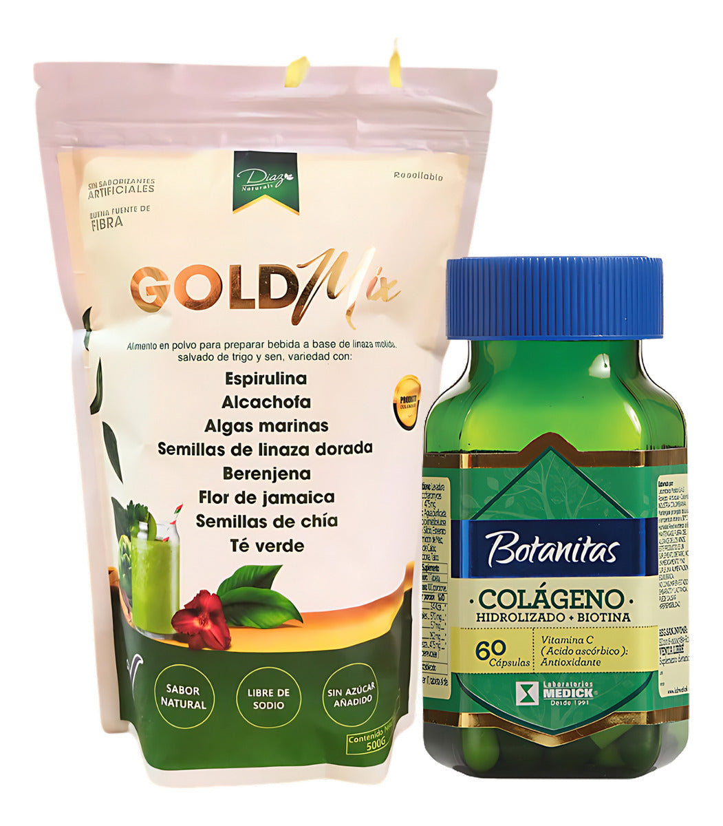 Fibra Gold Mix + Colageno Hidrolizado