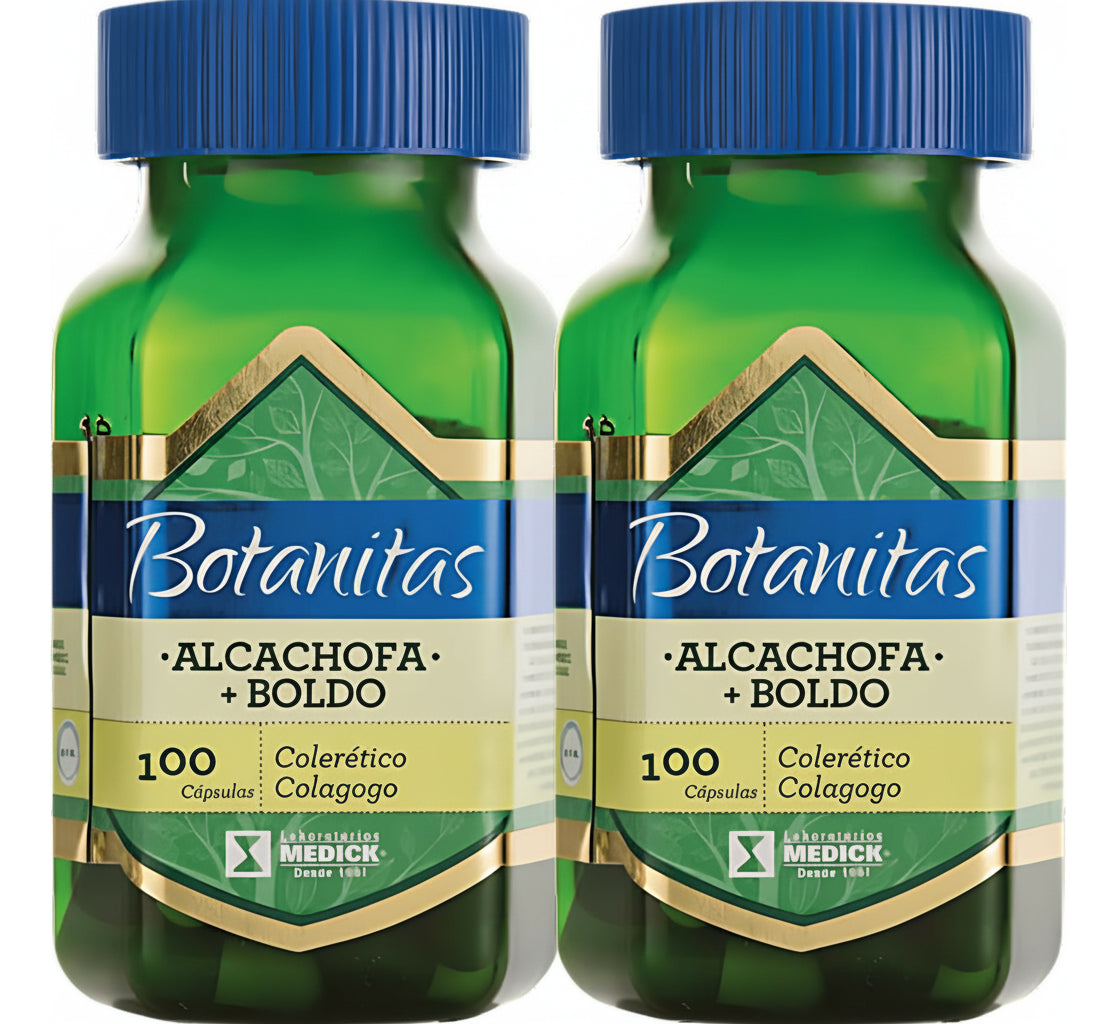 Suplemento Alcachofa + Boldo Promo X2 Natural