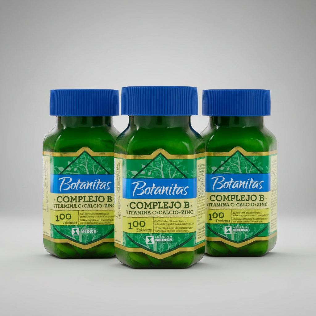 Kit 3 Complejob+calcio+zinc  Natural