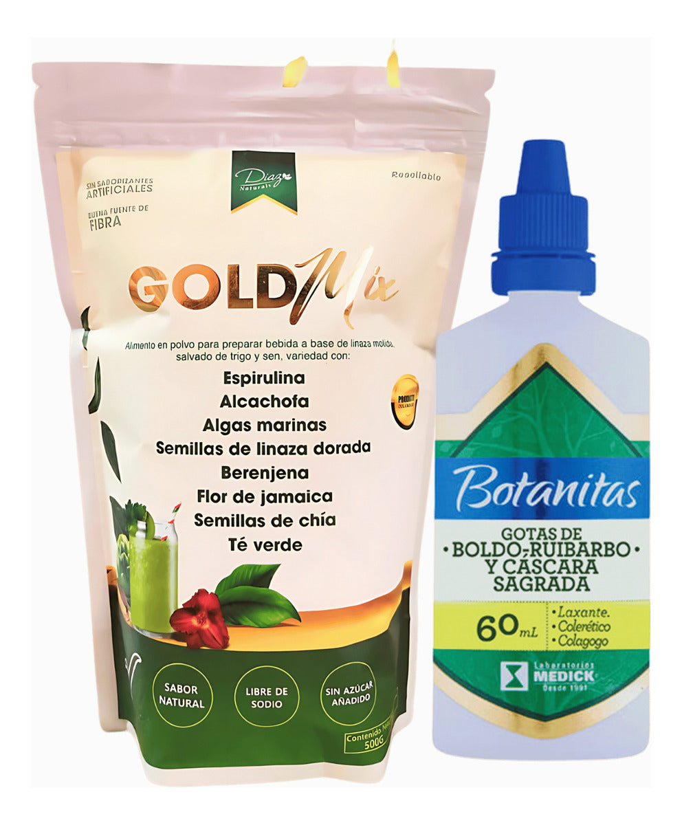 Fibra Digestiva  + Gotas De Boldo