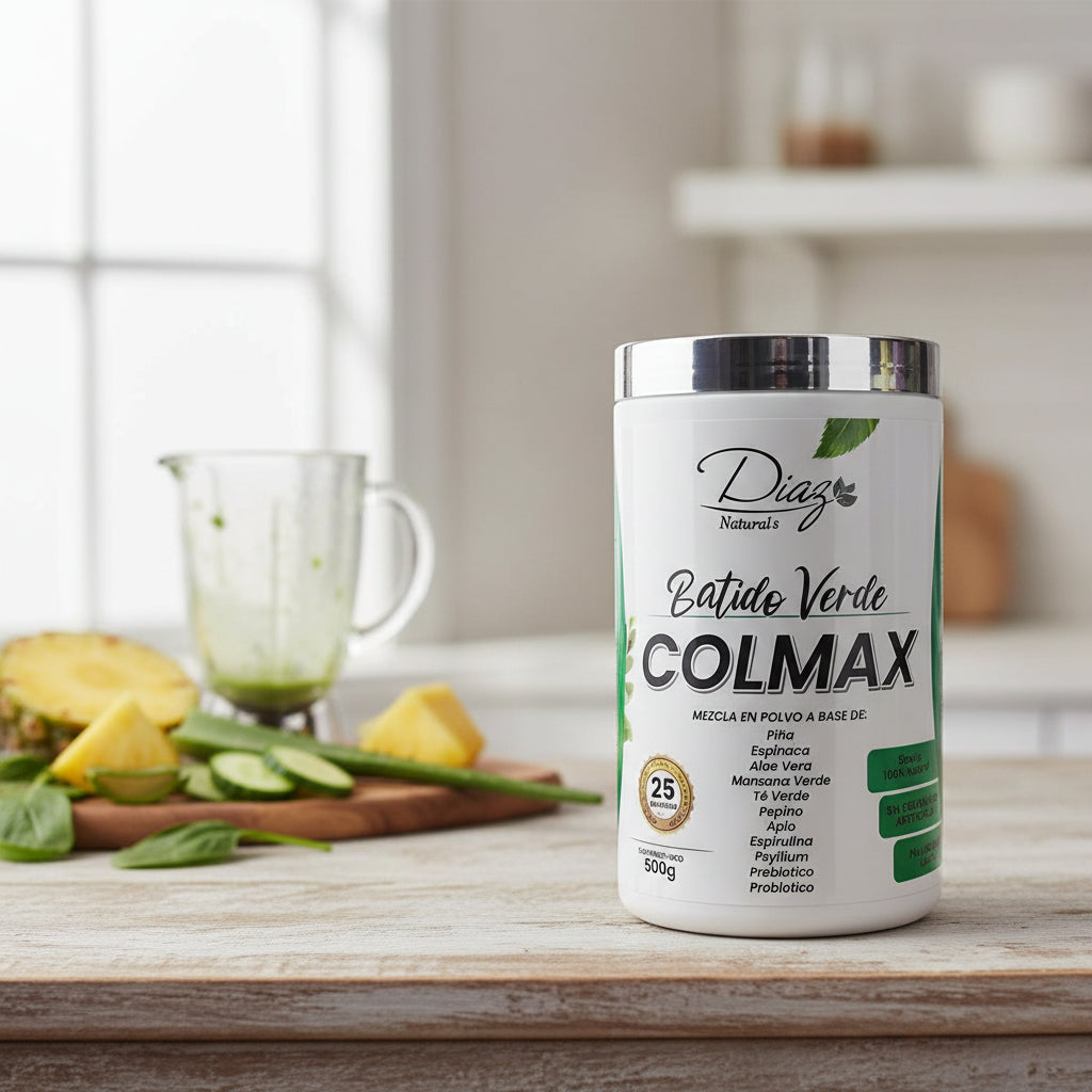 Colon Natural Batido Verde X2 Natural