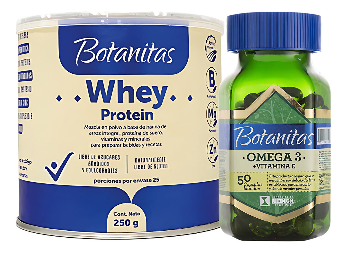 Proteina Whey Omega 3 Botanitas Natural