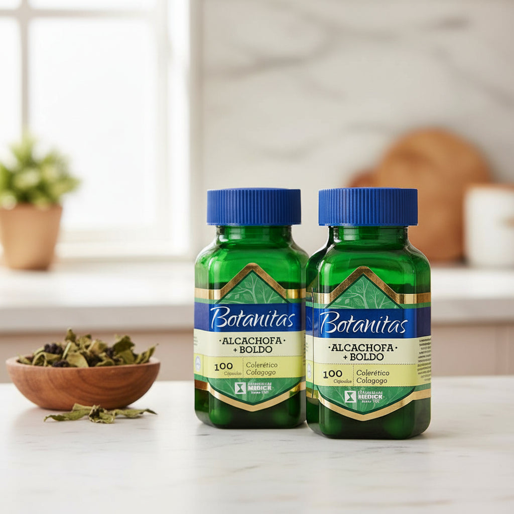Suplemento Alcachofa + Boldo Promo X2 Natural