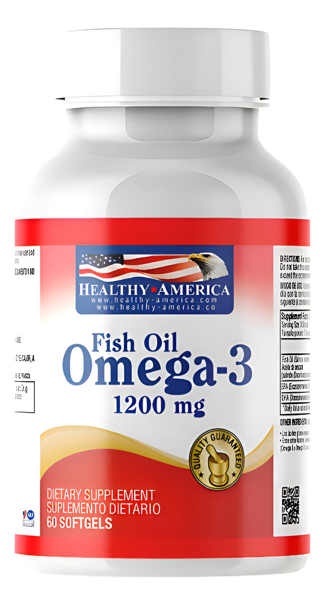 Omega-3 1200mg Healthy America Natural